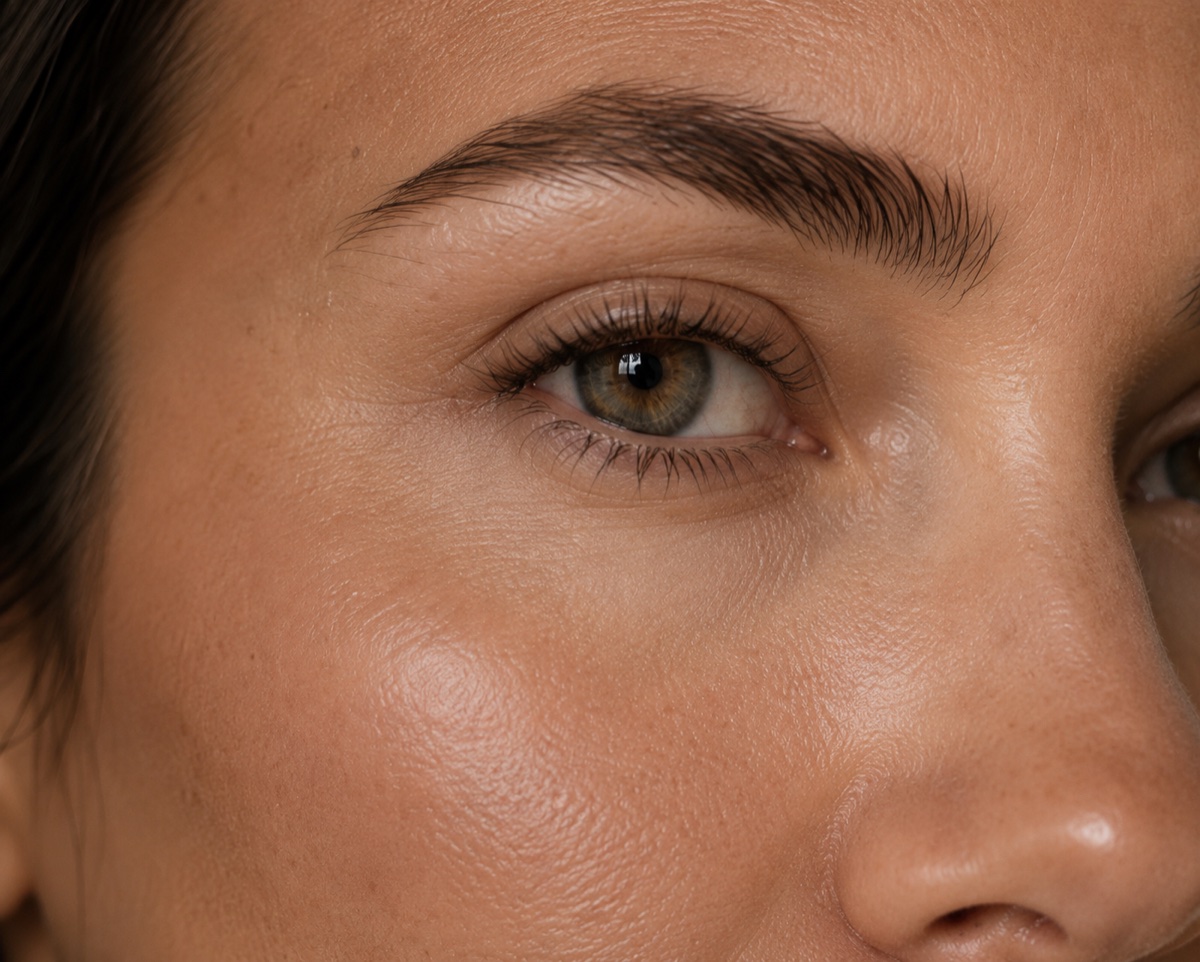 Skin close-up — before treatment